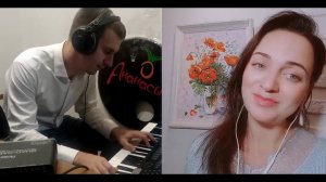 "Под окном черёмуха колышется". Онлайн дуэт Минус-Косяк М. Вокал - Каплина Е. Очень красивая песня!