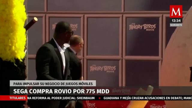 ¿'Angry Birds' llega a la casa de Sonic? Ofrece 776 mdd por la productora Rovio смотреть онлайн