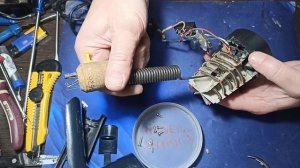 всё просто!!! Ремонт фена , не работает вентилятор.