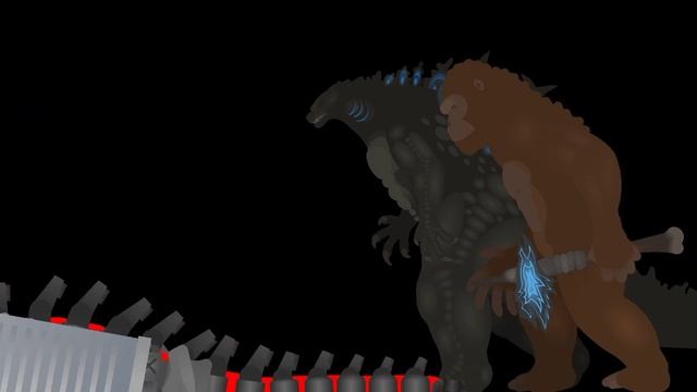 Godzilla Vs Kong Stick Nodes Animation Part 2 смотреть онлайн