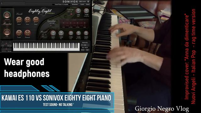 Kawai ES 110 Digital Piano versus VST Sonivox Eighty Eight Piano: Best sound? смотреть онлайн