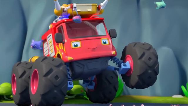Monster Truck | Red Tractor - Trouble Maker | Skibidi Toilet Meme Song смотреть онлайн