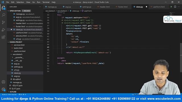 Python Django Course | Learn Python Django Full Tutorial for Beginners смотреть онлайн