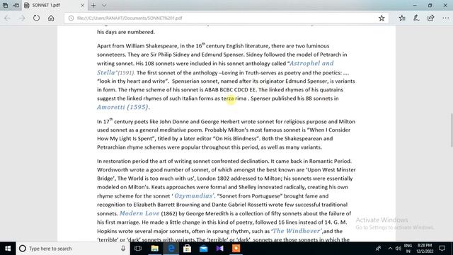 A Brief History of Sonnet writing in English Literature | History of English Literature смотреть онлайн
