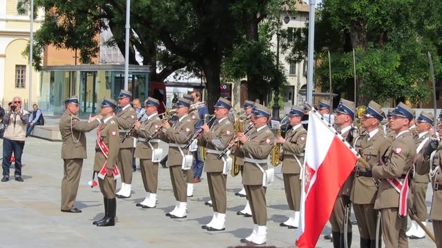 Uroczystość na 220. rocznicę powstania „Mazurka Dąbrowskiego” w Reggio Emilia - hymn Polski смотреть онлайн