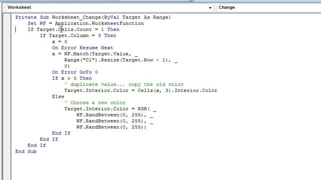 Excel - Assign A Unique Color Value: Episode 1718 смотреть онлайн