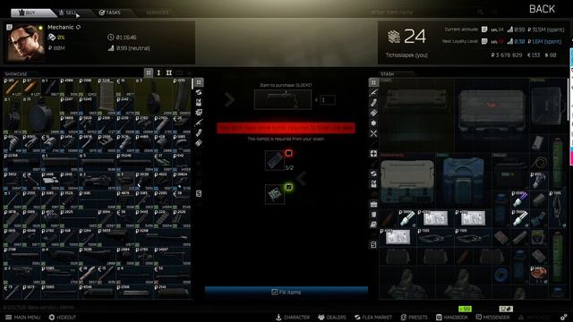 Escape From Tarkov - Very fast money making with flee market смотреть онлайн