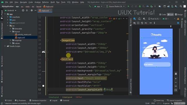 Ebook App UI Design Part - 2 | Android UI Design Tutorial | UiUX Tutorial смотреть онлайн