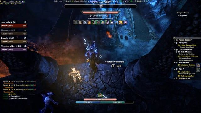 ESO Vaults of Madness (pug veteran hardmode) смотреть онлайн