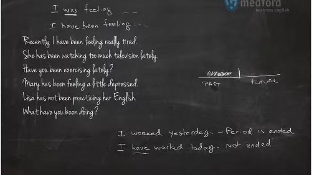 Present perfect continuous - both смотреть онлайн