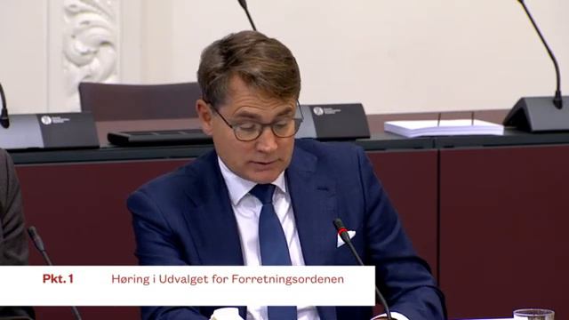 Høring i Udvalget for Forretningsordenen den 12. oktober 2021 смотреть онлайн