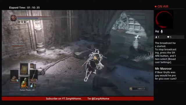 Zarg's Dark Souls 3 Superstream feat. Greg - NG+3 - Farron Keep to Anor Londo смотреть онлайн