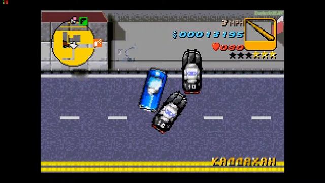 Прохождение GTA Advance на 100% - Миссия 7: Бегство (Getaway) смотреть онлайн