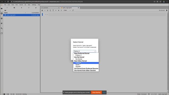 Running PySpark code in AWS EMR смотреть онлайн
