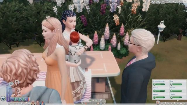 Будни декрета|The Sims 4 - Цветочный сад #26 смотреть онлайн