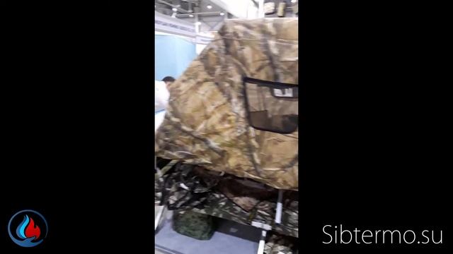 Обзор мобильной палатки на раскладушку от компании СИБТЕРМО | Новинка! смотреть онлайн