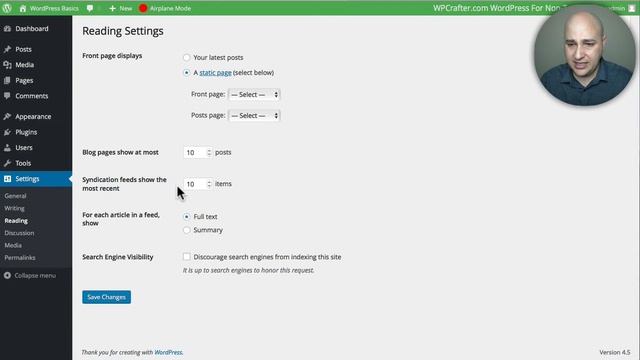 How To Set Blog Pages And Homepage In WordPress Reading Settings смотреть онлайн