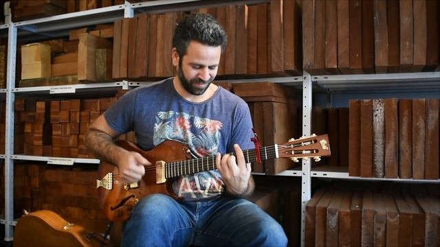 Africa (Toto) solo fingerstyle guitar by Yoni Schlesinger // B&G Little Sister смотреть онлайн