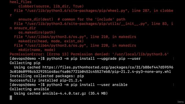 3 How to install Ansible with PIP смотреть онлайн