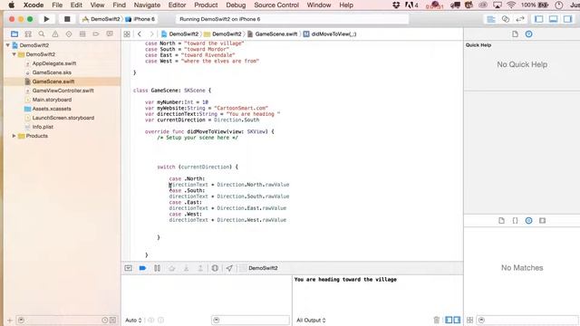 Swift 2 0 Basics Tutorial p3 Enum Types and Swift Statements HD смотреть онлайн