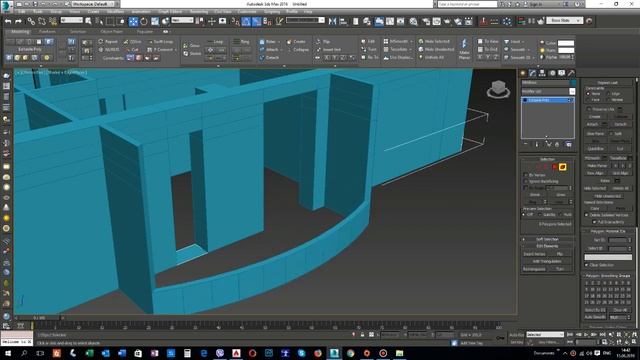 Import AutoCAD file in 3DS Max смотреть онлайн