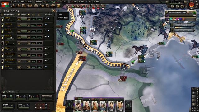 HOI4 Great War Redux: Austria Carves Up an Empire of their own 4 смотреть онлайн