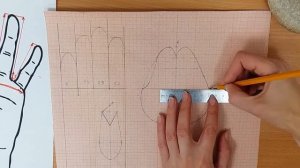 Выкройка перчаток полное видео / от А до Я