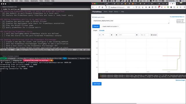 Docker for Developers | 10. Monitoring Docker Using Prometheus, Grafana, and Jaeger смотреть онлайн