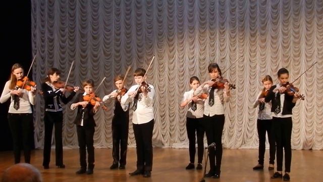Ансамбль скрипачей ДМШ №5 г. Запорожье смотреть онлайн