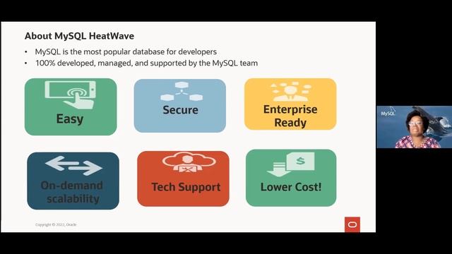 Webinar - Benefits of Running WordPress Applications with Oracle MySQL Heatwave Database Service смотреть онлайн