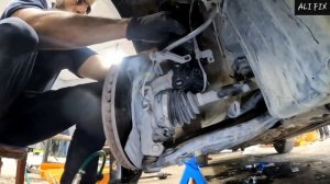 замена стойки стабилизатора киа оптима 2011-2013 kia optima #киа #оптима #подвеска #ходовая