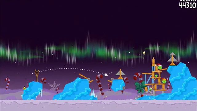 Angry Birds Seasons - Level 1-2 Winter Wonderham 3 Star Walkthrough | WikiGameGuides смотреть онлайн