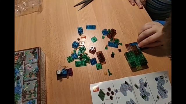 Обзор от Кирилла - Лего МАЙНКРАФТ скин Steve (MC HAZIP) смотреть онлайн