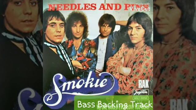Needles and Pins - Smokie(Bass Backing Track) смотреть онлайн