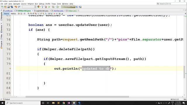 Part #10 | Profile photo update Module | TechBlog | Java Advance Project Tutorial смотреть онлайн