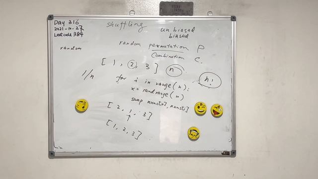 Day 316 - Teaching Kids Programming - The Fisher–Yates Random Shuffle Algorithm in Python смотреть онлайн