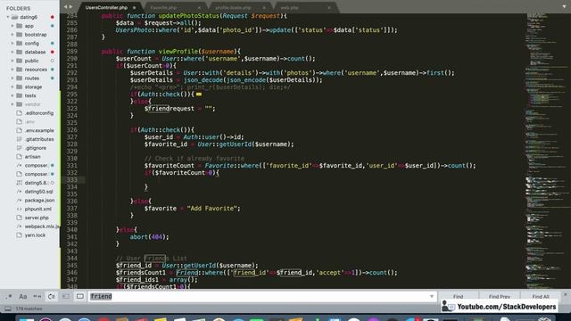 #75 Make Dating/Social Networking in Laravel 6.0 | Favorite Profiles (II) смотреть онлайн