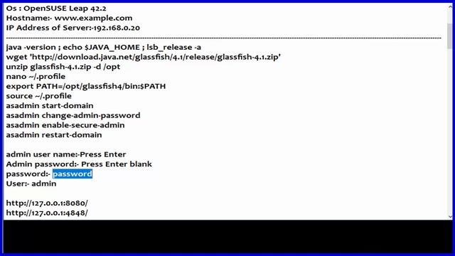How To Deploy GlassFish Server on OpenSUSE Leap 42 смотреть онлайн