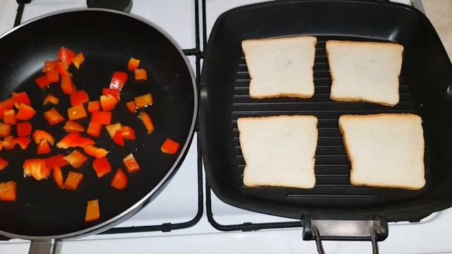 Хрустящие бутерброды с перцем и тунцом, очень вкусно ? смотреть онлайн