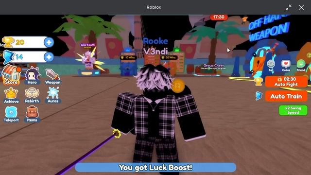 КОДЫ ДЛЯ Clicker Fighting Simulator смотреть онлайн