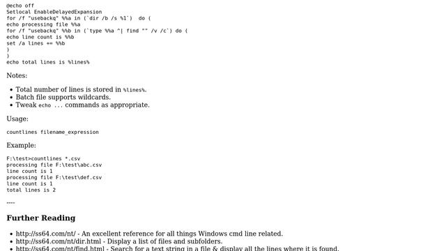 How to find count of lines present in a file using batch script? (3 Solutions!!) смотреть онлайн