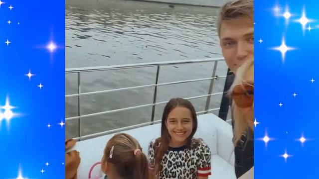 Кристина Орбакайте провела время в компании родных и друзей смотреть онлайн