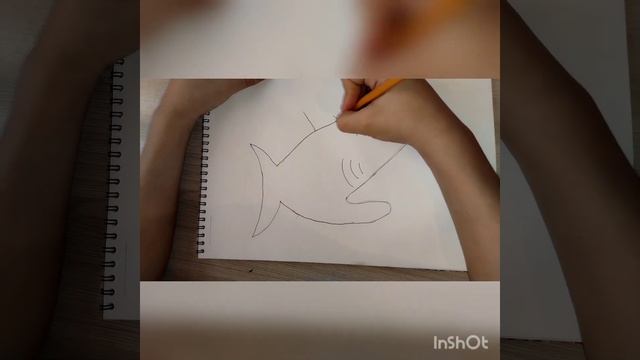 Сурет салу акула,как нарисовать Акулу , очень легко и быстро. Лайфхак как акулу с помощью руки смотреть онлайн