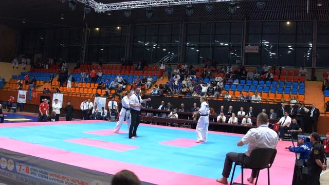 European Championship in Armenia, Anastasia Shvydun (RUS) vs Emma Markwell (GBR) смотреть онлайн