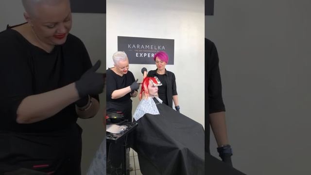 Растяжка цвета в кораллово-желтых оттенках смотреть онлайн