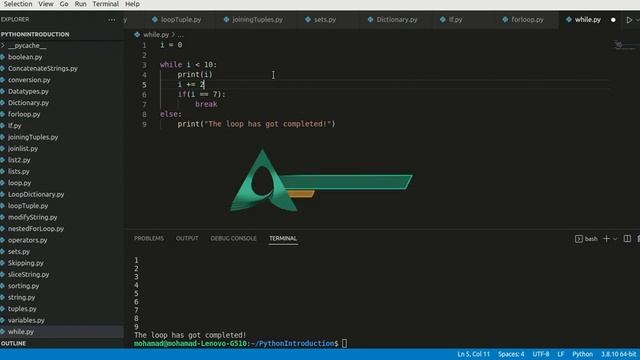 #42 While Loop in Python (Python Tutorials) смотреть онлайн