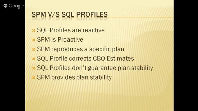SQL Plan Management (Part 1) смотреть онлайн