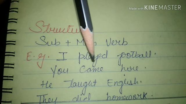 Tenses Ch-5 PAST SIMPLE TENSE смотреть онлайн