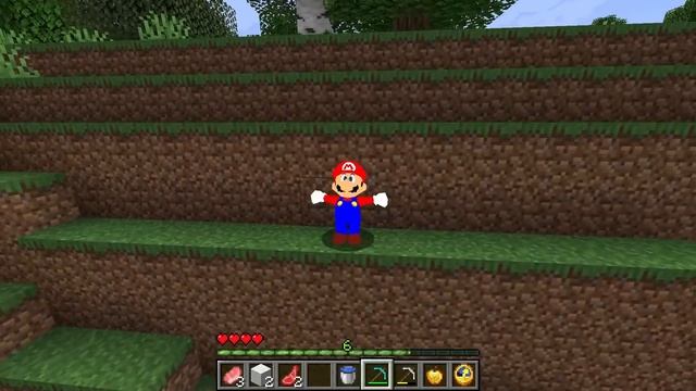 BEATING Minecraft as MARIO & LUIGI from Mario 64!!! смотреть онлайн