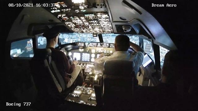 Авиатренажёр Boeing 737NG Dream Aero, Хабаровск, камера 1